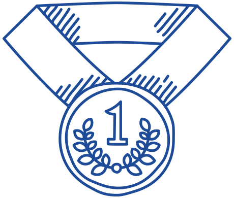 Первое место*